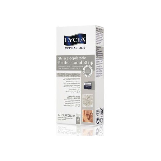 Lycia Eyebrow Strips With Pure Minerals 16 Pieces 