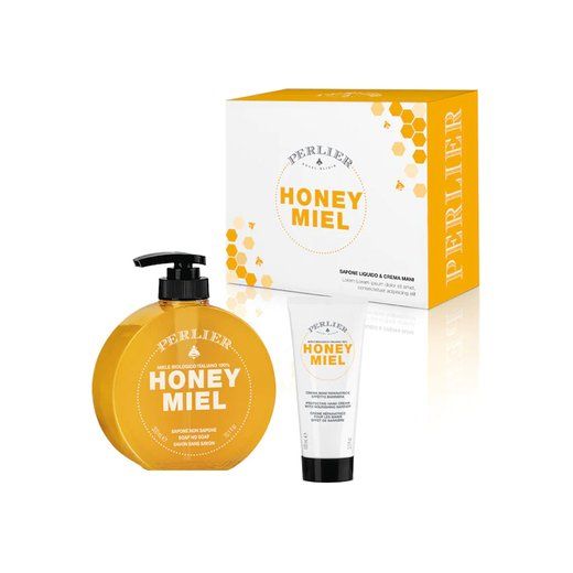Perlier Honey Miel Elisir Di Miele Sapone Liquido E Crema Mani